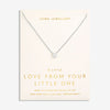 Joma Jewellery 7298 - Love From Your Little Ones 'One' Necklace In Silver Plating