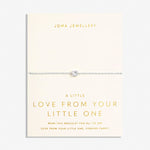 Joma Jewellery 7301 - Love From Your Little Ones 'One' Bracelet In Silver Plating