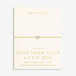 Joma Jewellery 6918 - Love From Your Little Ones 'One' Bracelet In Gold Plating