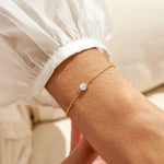 Joma Jewellery 6918 - Love From Your Little Ones 'One' Bracelet In Gold Plating