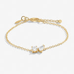 Joma Jewellery 6919 - Love From Your Little Ones 'Two' Bracelet In Gold Plating