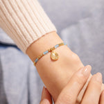 Joma Jewellery 6134 - March A Little Birthstone Gold Bracelet