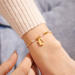 Joma Jewellery 6135 - April A Little Birthstone Gold Bracelet