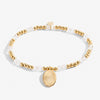 Joma Jewellery 6135 - April A Little Birthstone Gold Bracelet