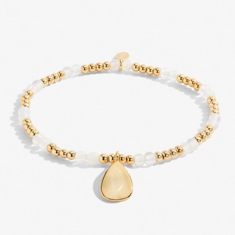 Joma Jewellery 6137 - June A Little Birthstone Gold Bracelet