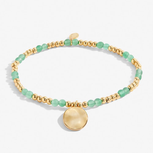 Joma Jewellery 6139 - August A Little Birthstone Gold Bracelet