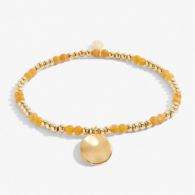 Joma Jewellery 6142 - November A Little Birthstone Gold Bracelet