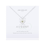 Joma Jewellery 4661 - Birthstone A Little Necklace August Aventurine