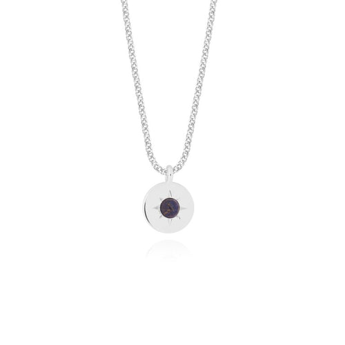 Joma Jewellery 4662 - Birthstone A Little Necklace September Lapis Lazuli