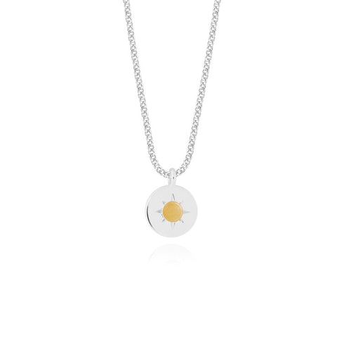 Joma Jewellery 4664 - Birthstone A Little Necklace November Yellow Quartz