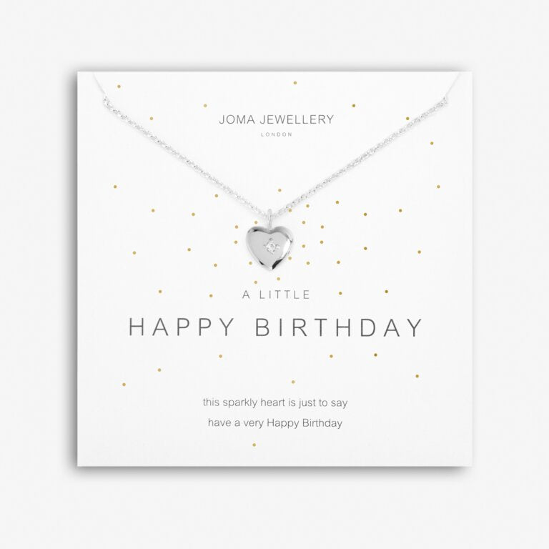 Joma A little happy birthday necklace