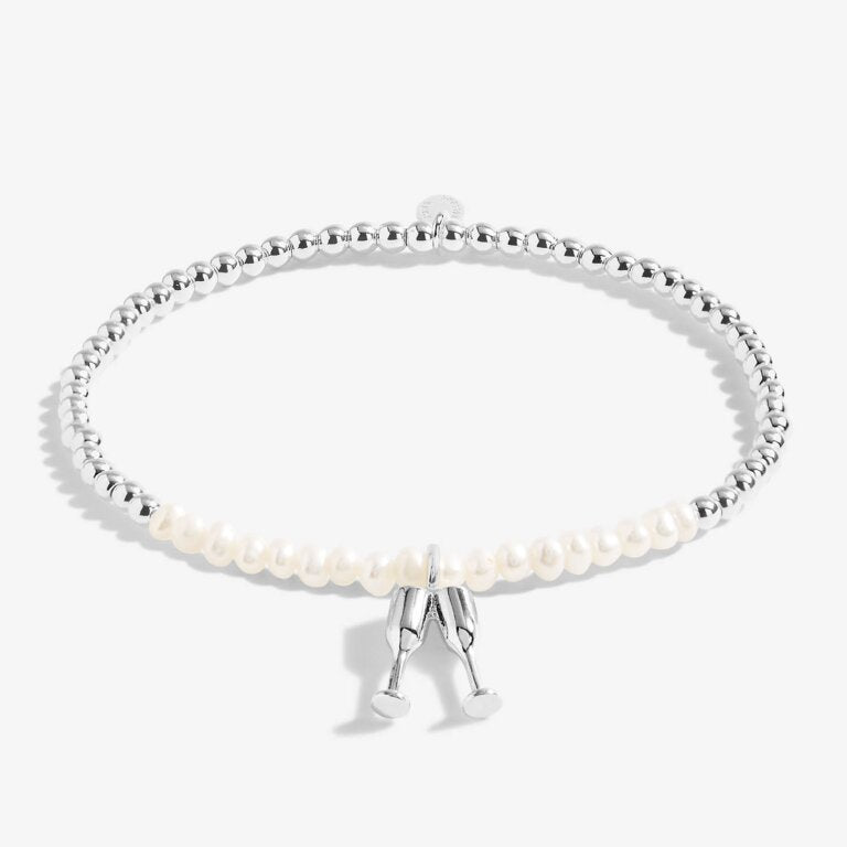 Joma Bridal Pearl Bracelet 'Hooray For The Big Day' 5726