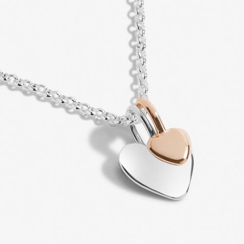 Joma A Little 'Godmother' Necklace In Silver Plating And Rose Gold Plating 6829