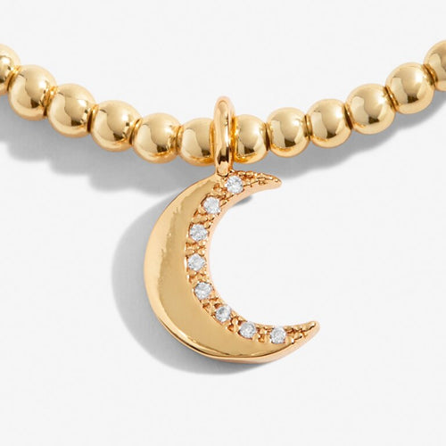 Joma Gold A Little 'Love You To The Moon And Back' Bracelet 6186