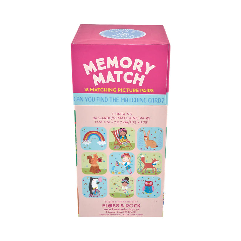 Floss & Rock MEMORY MATCH RAINBOW FAIRY