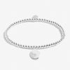 Joma 'Lucky To Have A Mum Like You' Bracelet In Silver Plating 6865