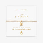 Joma Gold A Little 'Strength' Bracelet