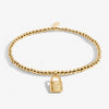 Joma Gold A Little 'Strength' Bracelet