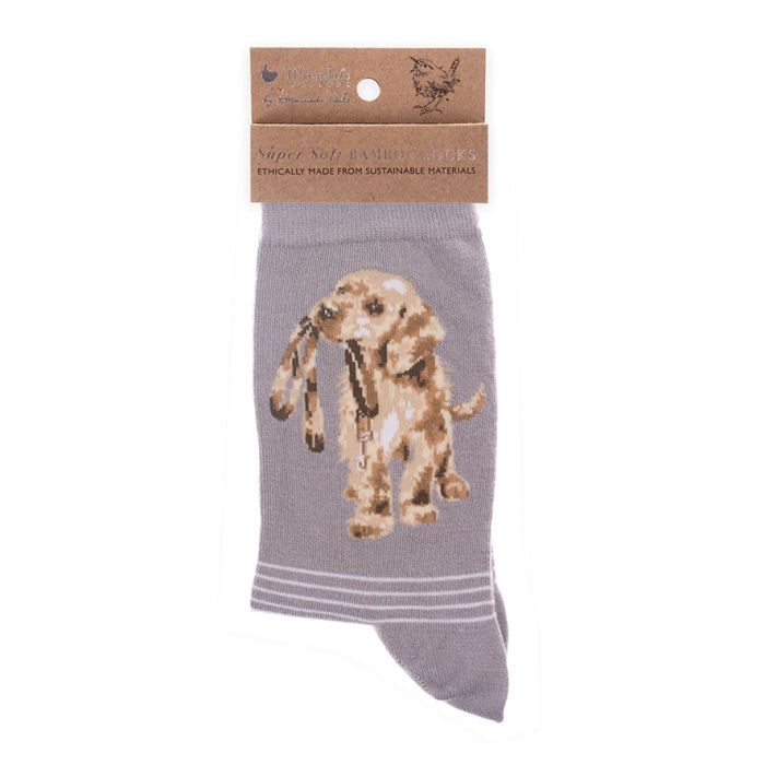 Wrendale  'HOPEFUL' LABRADOR SOCKS