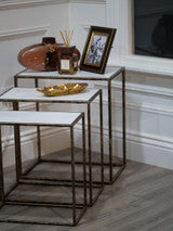 Mindy Brownes Irma Set of 3 Tables (Marble)
