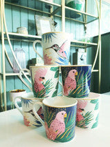 Mindy Brownes Tropical Set of 6 Mugs