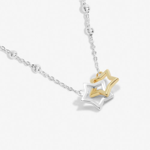 Joma Forever Yours 'Hip Hip Hooray' Necklace In Silver Plating And Gold Plating