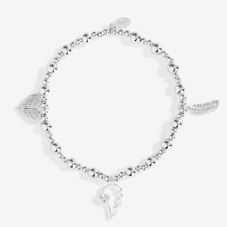 Joma Life's A Charm 'Always Remembered' Bracelet In Silver Plating