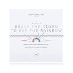 Joma A Little Brave The Storm To See The Rainbow Bracelet