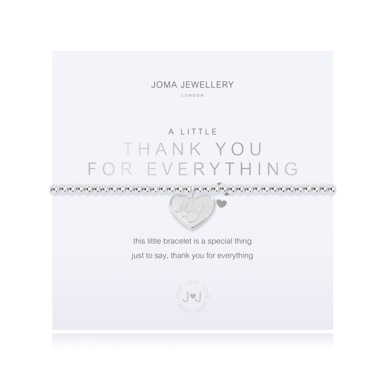 Joma Jewellery A LITTLE | THANK YOU FOR EVERYTHING