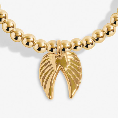 Joma A Little 'Guardian Angel' Bracelet In Gold Plating