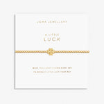 Joma A Little 'Luck' Bracelet In Gold Plating