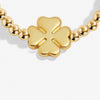 Joma A Little 'Luck' Bracelet In Gold Plating