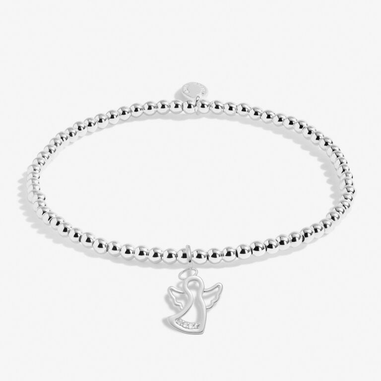 Joma A Little 'Christmas Angel' Bracelet In Silver Plating