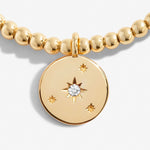 Joma  A Little 'Live In The Moment' Bracelet In Gold Plating