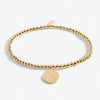 Joma  A Little 'Live In The Moment' Bracelet In Gold Plating