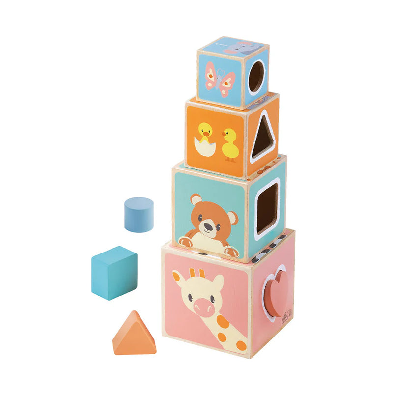 Inside Out Toys Studio Circus Stacking Cubes