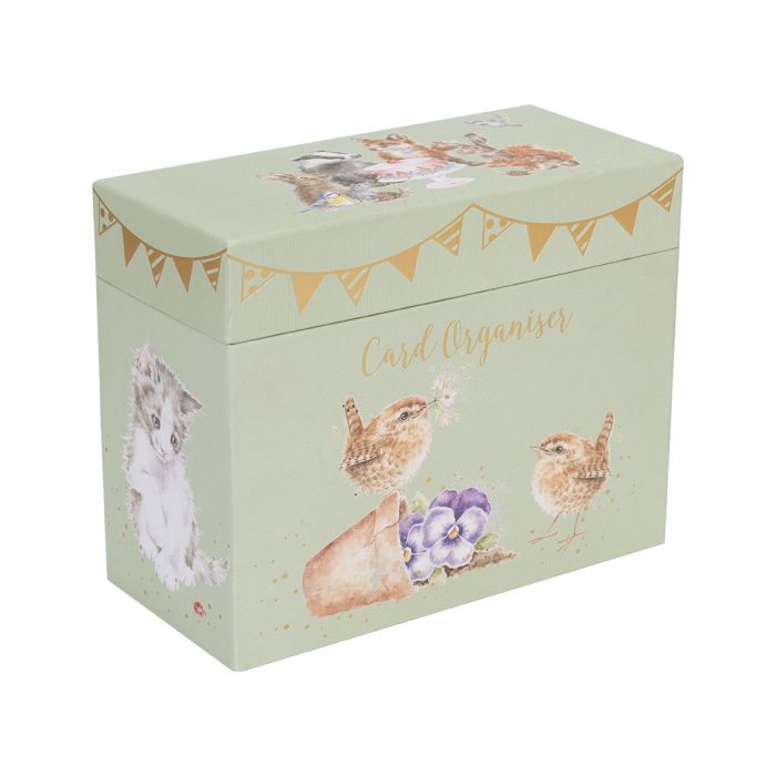 Wrendale CARD ORGANISER BOX