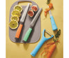 Viners Assure Colour Code Knife, Peeler & Board Set