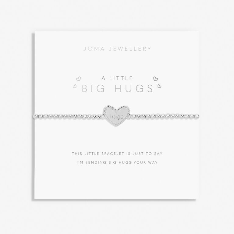 Joma A Little 'Big Hugs' Bracelet In Silver Plating