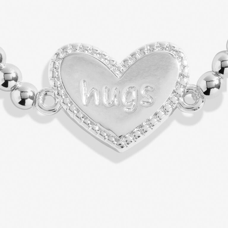 Joma A Little 'Big Hugs' Bracelet In Silver Plating