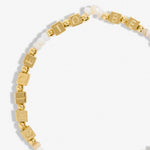 Joma Bridal Happy Little Moments 'Bride To Be' Bracelet In Gold Plating