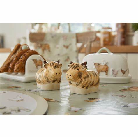 Cooksmart Buttercup Farm Ceramic Salt & Pepper Shaker