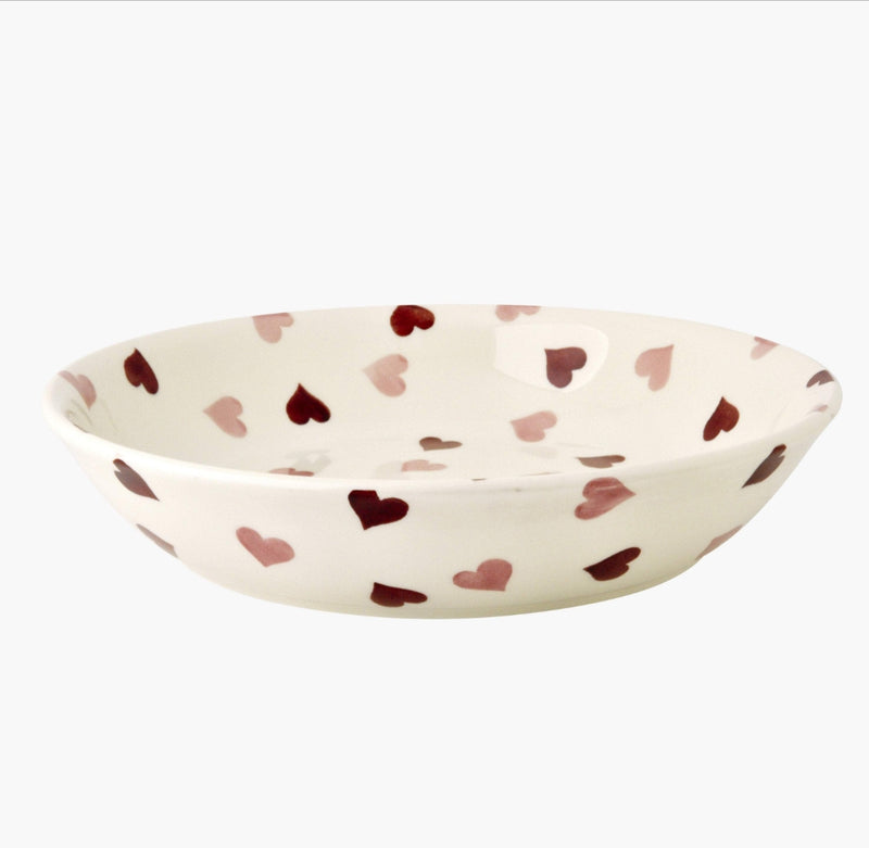 Emma Bridgewater Pink Hearts Pasta Bowl