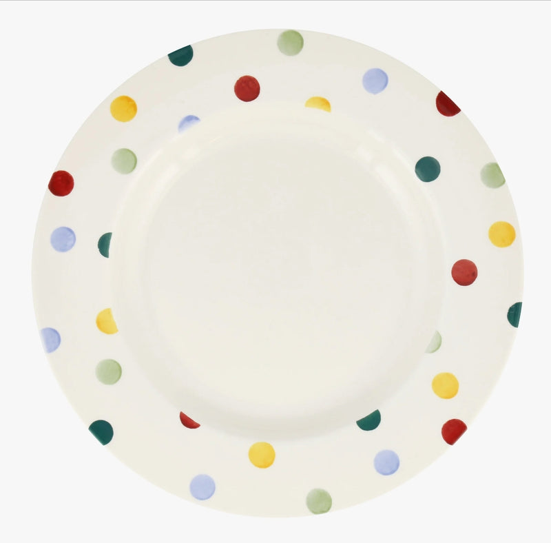 Emma Bridgewater Polka Dot 10 1/2 Inch Plate