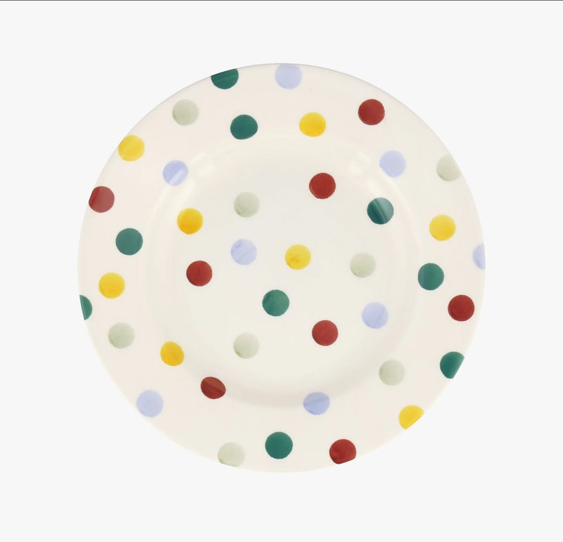 Emma Bridgewater Polka Dot Set of 4 Medium Plates