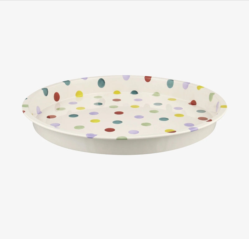 EMMA BRIDGEWATER POLKA DOT DEEPWELL TRAY