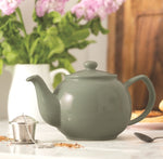 RAY Sage Green 6 Cup Teapot