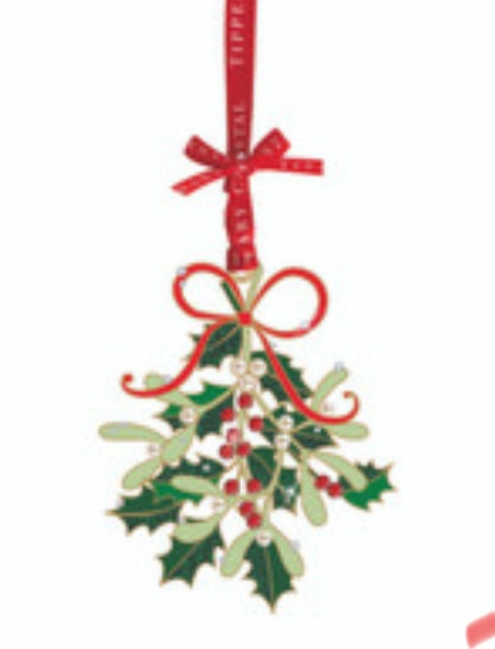 Tipperary Crystal Sparkle Mistletoe Decoration