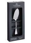 Viners select 18/0 1 piece cake server giftbox