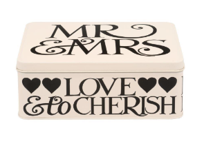 Emma Bridgewater Mr & Mrs Deep Rectangular Cake Tin